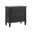 Jonathan 3-Drawer Nightstand In Black