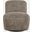 Josie Upholstered Swivel Accent Chair In Mink