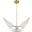 Journey 3-Light 3 Inch Arm Pendant In White