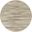 Jubilant Modern 5'3" x 5'3" Indoor Rug In Ivory and Green
