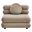 Jubilee Modular Performance Velvet Armless Chair In Taupe