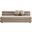 Jubilee Modular Performance Velvet Armless Loveseat In Taupe