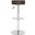Jude Brown Swivel Bar Stool