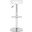 Jude White Swivel Bar Stool