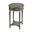 Jules Round Wood 1 Drawer End Table In Pastel Green