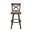 Julia 26 Inch Counter Height Swivel Stool In Cobblestone and Venetian