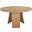 Julianna 54 Inch Wood Dining Table In Rustic Oak