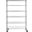 Juliet Chrome 6-Tier Heavy Duty Wire Shelving Unit