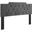 Juliet Tufted Full/Queen Performance Velvet Headboard In Charcoal