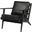 Junior Arm Chair In Black