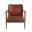 Junior Arm Chair In Saddle Brown