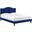 Juniper Channel Tufted Performance Velvet King Platform Bed MOD-6750-NAV