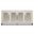Juno 4-Door Sideboard In Distressed White