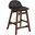 Juno Wood Counter Stool Set of 2 In Brown