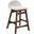 Juno Wood Counter Stool Set of 2 In Ivory