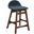 Juno Wood Counter Stool Set of 2 In Navy