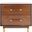 Justice 2 Drawer Nightstand in Walnut