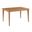 Kafe 60 Inch Counter Height Table In Cappuccino