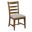 Kafe Ladder Back Chair Set of 2 In Latte