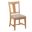 Kafe Splat Back Chair Set of 2 In Cappuccino