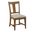 Kafe Splat Back Chair Set of 2 In Latte