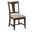 Kafe Splat Back Chair Set of 2 In Mocha