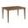 Kafe 60 Inch Counter Height Table In Latte