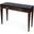 Kai 2 Drawer 45 Inch Burl Wood Console Table In Dark Brown