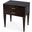 Kai 2 Drawer End Table In Dark Brown