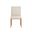 Kalla Dining Chair Set of 2 In Monument Oatmeal