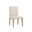 Kalla Dining Chair Set of 2 In Monument Oatmeal