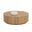 Kalla Round Coffee Table In Rustic Oak