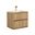Kalla Small Nightstand In Rustic Oak