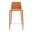 Kalle Counter Stool In Dark Caramel
