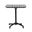 Kalmar 28 Inch Folding Outdoor Table In Dark Gray