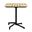 Kalmar 28 Inch Folding Outdoor Table In Natural