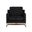 Kalmin Lounge Chair In Abbington Black