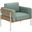 Kari Accent Chair In Light Green