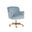 Karina Office Chair In Cornflower Blue Sky