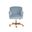 Karina Office Chair In Cornflower Blue Sky