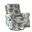 Kaspar Manual Swivel Glider Recliner In Jeacobean