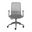Kasper Office Chair In Gray Leatherette