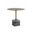 Kata 32 Inch Kata Bistro Table In Grey Marble