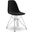 Katrina Side Chairs Set of 2 In White and Black