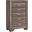 Kauffman 5-drawer Chest Washed Taupe