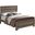Kauffman Queen Panel Bed Washed Taupe