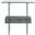Kayley Accent Table In Grey