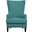 Kegan Heirloom Teal Accent Chair