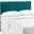 Keira Full/Queen Performance Velvet Headboard In Teal