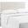 Keira King/California King Performance Velvet Headboard In Ivory